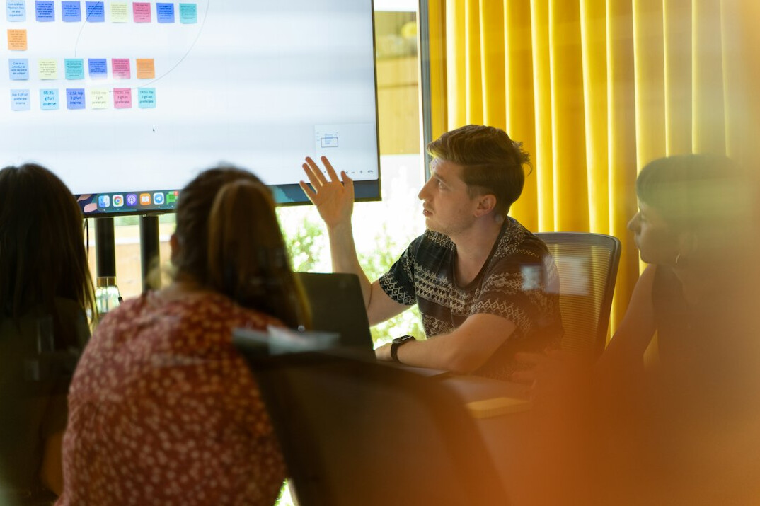 instructor teaching class